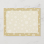 ANNIVERSARY招待状:: LOVEbubbles 1 インビテーションポストカード (裏面)