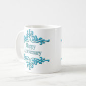 anniversary4t コーヒーマグカップ (正面左)