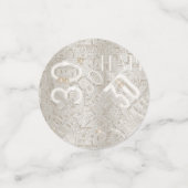 Anniversary 30年ワードクラウドID267 コンフェッティ (スモール正面)