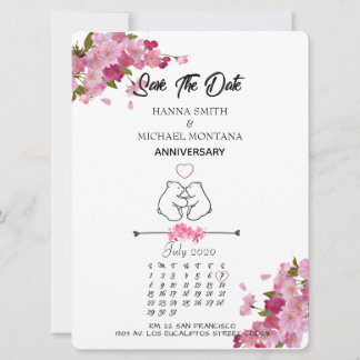 ANNIVERSARY / ANIVERSARIO 招待状