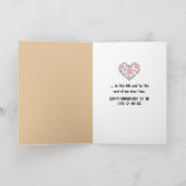 Anniversary Cats Hugging In Sunshine カード (内部)