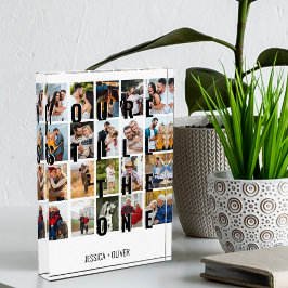 Anniversary Collageあなたはまだ1つの20写真 フォトブロック