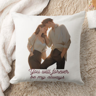 Anniversary Couple Pillow – You Will Forever Be My クッション