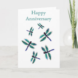 Anniversary Dragonfly Art カード