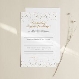 Anniversary Game 50 Years Of Marriage - GAC37a