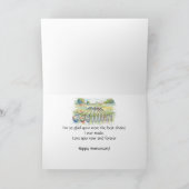 Anniversary  Humor Golf Golfing Quote Life Choices カード (内部)