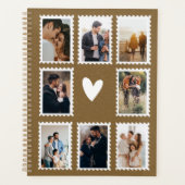 Anniversary Love Journal Photo Collage Keepsake プランナー手帳 (正面)
