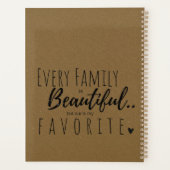 Anniversary Love Journal Photo Collage Keepsake プランナー手帳 (裏面)