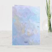 Anniversary Love's Flowers PM0001 カード (裏面)