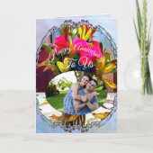 Anniversary Love's Flowers PM0001 カード (正面)