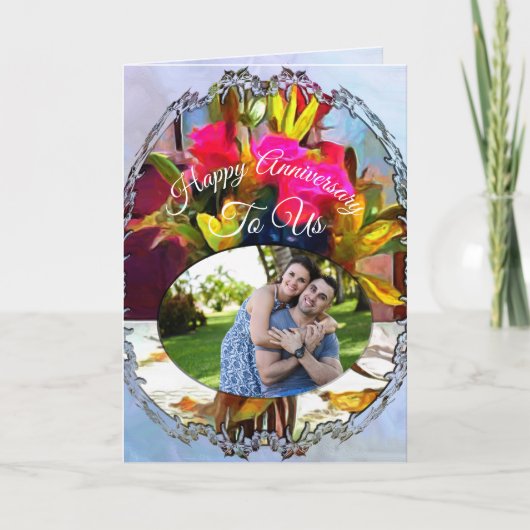 Anniversary Love's Flowers PM0001 カード (正面)