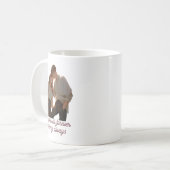 Anniversary & Motivational Mug – Couple Love Desig コーヒーマグカップ (正面左)
