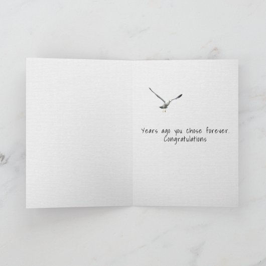 Anniversary Open Ocean Window カード (内部)