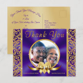 Anniversary OR'結婚s Photo Thank You PostCard ポストカード (正面/裏面)