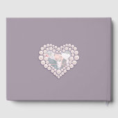 Anniversary Pearlの結婚写真ハート30年 ゲストブック (裏面)