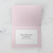 Anniversary Pearl in Seashell カード (内部)