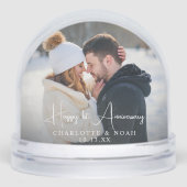 Anniversary Photo Snow Globe (正面)