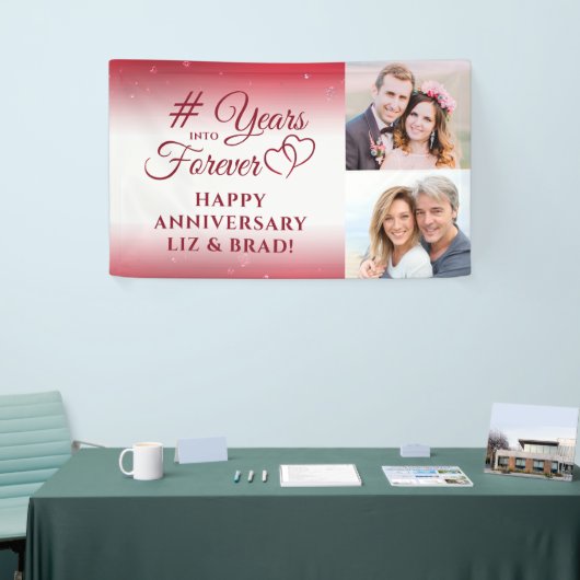 Anniversary RubyハートズYEARS INTO FOREVER 横断幕 (トレードショー)