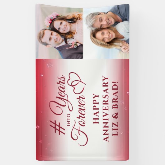 Anniversary RubyハートズYEARS INTO FOREVER 横断幕 (縦)