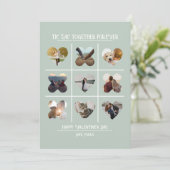 Anniversary Tic Tac一緒に写真バレンタインカード シーズンカード (スタンド正面)