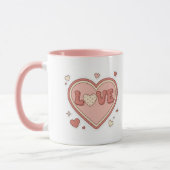 Anniversary & Valentine’s Day Coffee Mug マグカップ (左)
