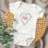  Announce the pregnancy with the bodysuit. Baby  ベビーボディスーツ