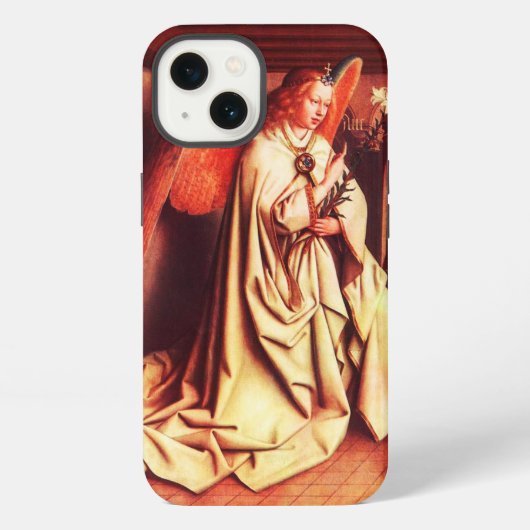 ANNOVEMENTATION ANGEL Archangel Gabriel, Jan Van E iPhoneケース (裏面)