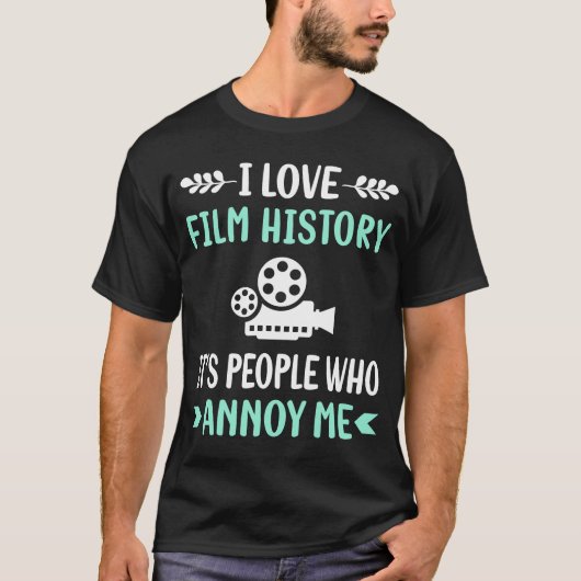Annoyフィルムの履歴 Tシャツ (正面)