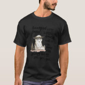 Annoyed Kitty Touchy Kitty Grouchy Ball Of Fur Moo Tシャツ (正面)
