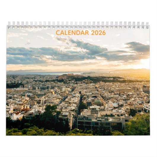Annual Beautiful 2026 Calendar カレンダー (カバー)