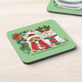 Annual Cat Christmas Photo コースター (左側)