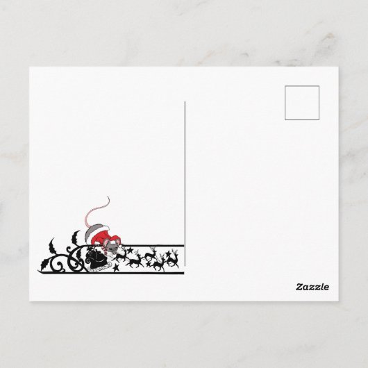 Annual Cat Christmas Photo ポストカード (裏面)