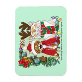 Annual Cat Christmas Photo マグネット (縦)