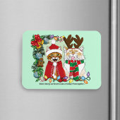 Annual Cat Christmas Photo マグネット