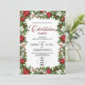 Annual Corporate Employees Christmas Party 招待状 (スタンド正面)