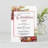 Annual Corporate Employees Christmas Party  招待状 (スタンド正面)