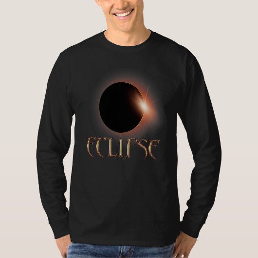 Annual Eclipse Oct 14 2023 and Total Eclipse April Tシャツ (正面)