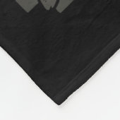 Annual North Le Rodeo Santa Western Cowboy Christm フリースブランケット (角)