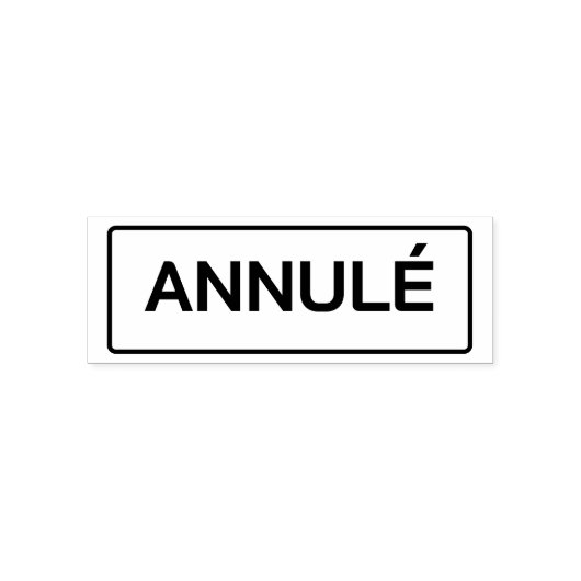 ANNULÉ セルフインキングスタンプ (デザイン)