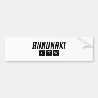 Annunaki FTW バンパーステッカー