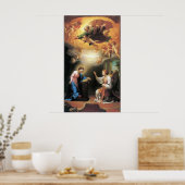 Annunciation by Anton Raphael Mengs ポスター (キッチン)