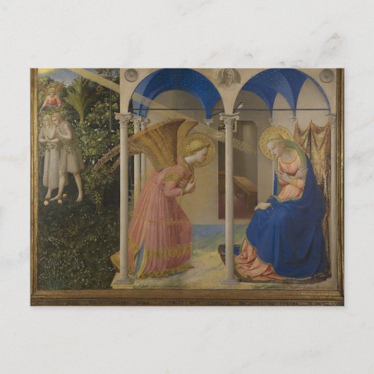 Annunciation by Fra Angelico ポストカード (正面)