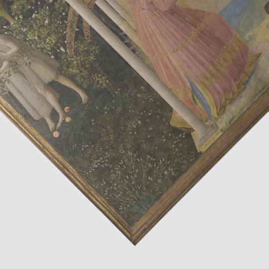 Annunciation by Fra Angelico 薄葉紙 (詳細)