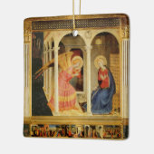 Annunciation by Fra Angelico, Renaissance Fine Art セラミックオーナメント (左)