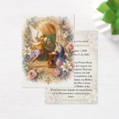 Annunciation Catholic Funeral Memorial Prayer Holy (デスク)