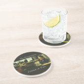 Annunciation of the Lord by Leonardo da Vinci コースター (側面)