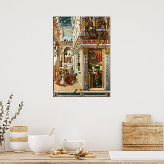 Annunciation ,Saint Emidius and an UFO ポスター (キッチン)