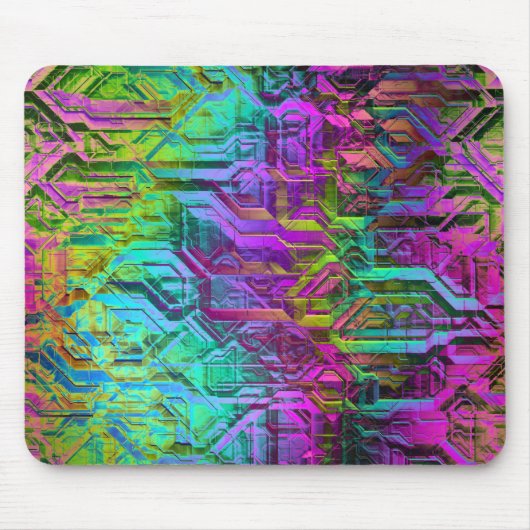 anodized titanium : マウスパッド (正面)