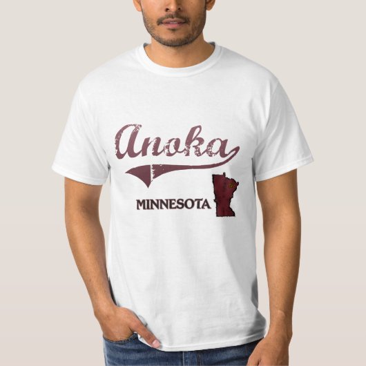 Anokaミネソタ都市クラシック Tシャツ (正面)