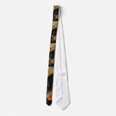 Anoleのお祝いのタイ ネクタイ (裏面)